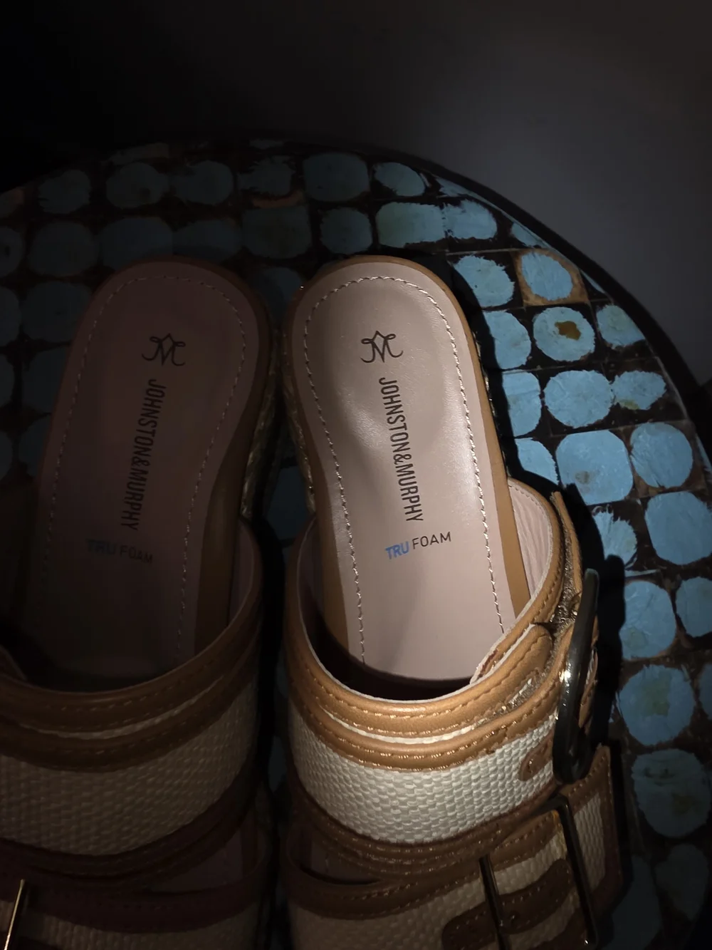 Kork Ease Women’s Raya Tan Espadrille Platform Slide Sandals with Buckle Straps